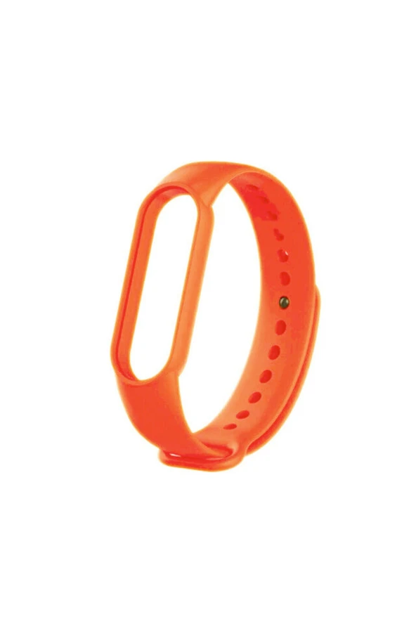 Xiaomi Mi Band 4 Uyumlu Silikon Kordon Kayış Turuncu ürün görseli 1