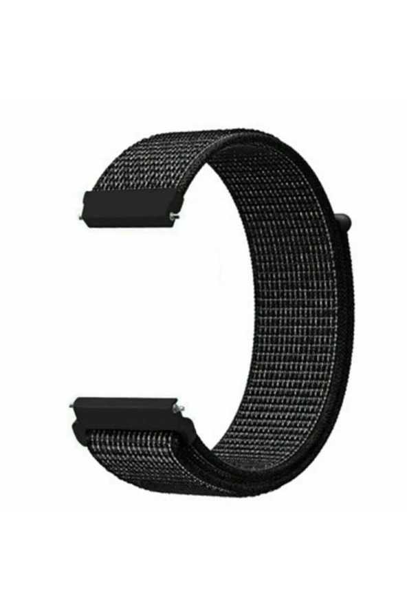 Huawei Watch Gt Fortuna Active 46 Mm Uyumlu Dokuma Kordon Reflector Black ürün görseli 1