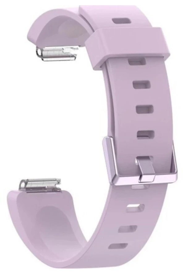 Fitbit Inspıre Hr Uyumlu Small Beden(s Sıze) Silikon Kordon Lila ürün görseli 1
