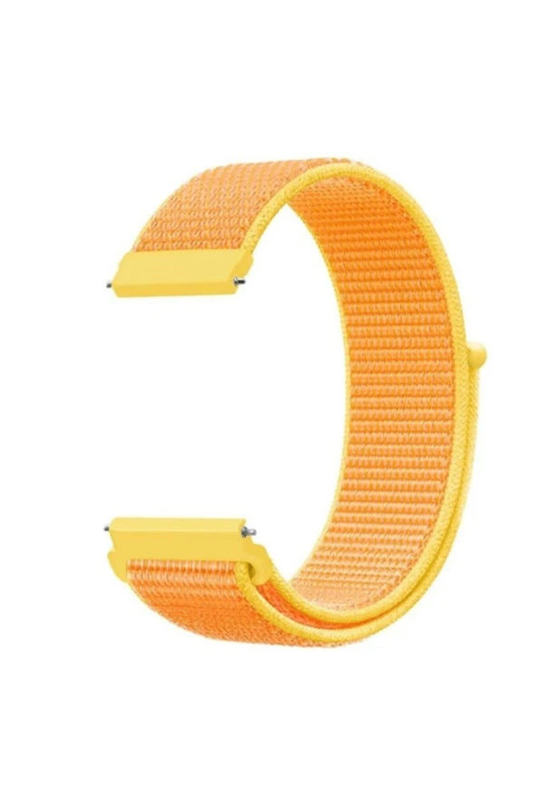Samsung Gear Sport (SM-R600) Için Dokuma Kordon Canary Yellow ürün görseli 1