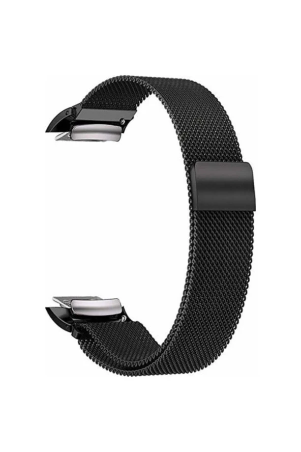 Samsung R360-r365 Large Beden(L SIZE) Ile Uyumlu Milanese Metal Kordon Kordon Siyah ürün görseli 1