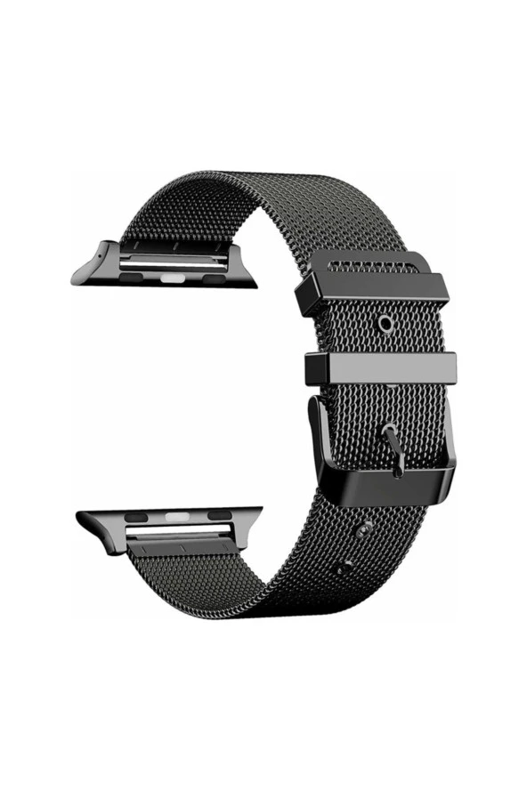 Apple Watch Için 38-40 Mm Siyah Metal Hasır Kordon ürün görseli 1