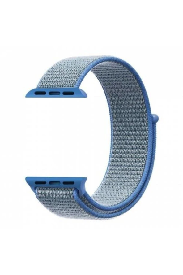 Apple Watch Seri 5 Için 44 Mm Dokuma Kordon Mavi(tahoe Blue) ürün görseli 1