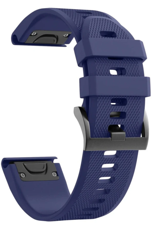 Garmin Quatix Için Quick Fit Özellikli Silikon Kordon Lacivert ürün görseli 1