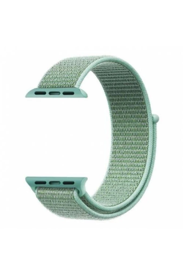 Apple Watch Seri 1 2 3 Için 38 Mm Dokuma Kordon Deniz Yeşili ürün görseli 1