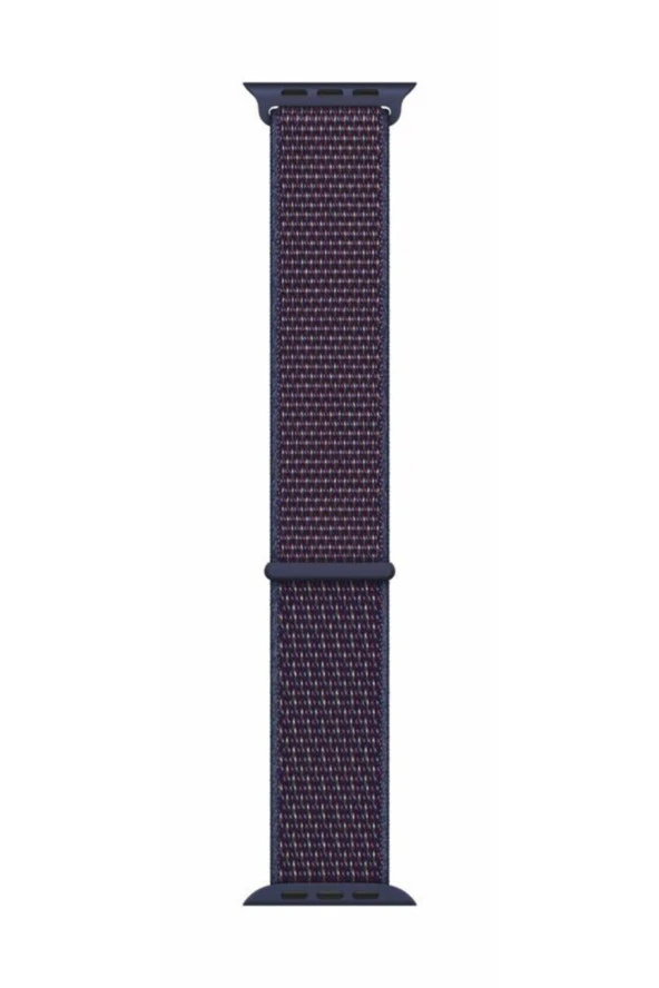 Apple Watch Seri 1 2 3 Için 42 Mm Dokuma Kordon Indigo ürün görseli 1