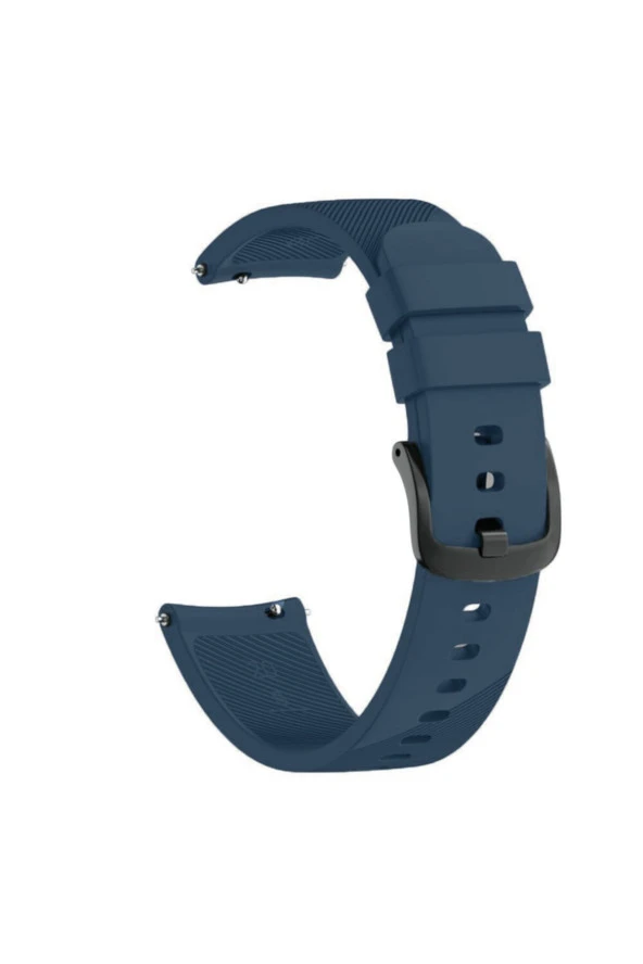 Samsung Galaxy Watch 3 41 Mm(Sm-r850) Için Silikon Kordon Lacivert ürün görseli 1