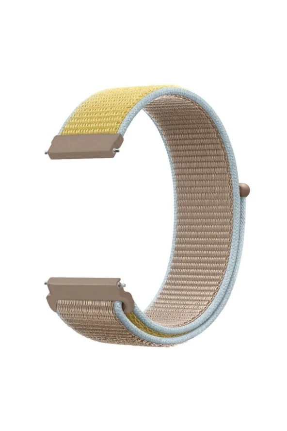 Garmin Vivoactive 4 Için Dokuma Kordon Camel ürün görseli 1