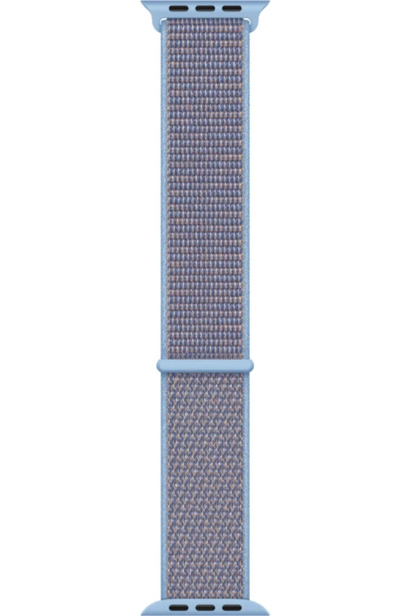 Apple Watch Seri 1 2 3 Için 38 Mm Dokuma Kordon Cerulean ürün görseli 1