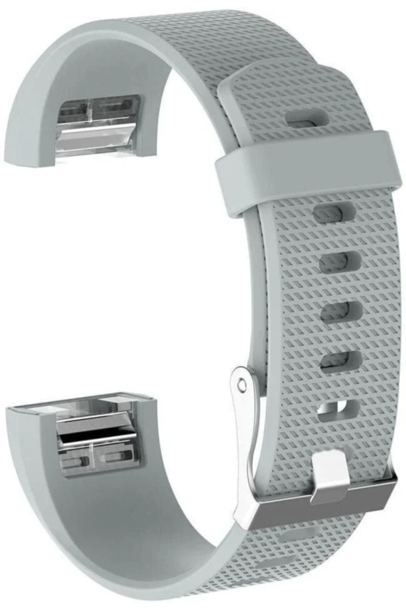 Fitbit Charge 2 Için Small Beden(s Sıze) Silikon Kordon Gri ürün görseli 1