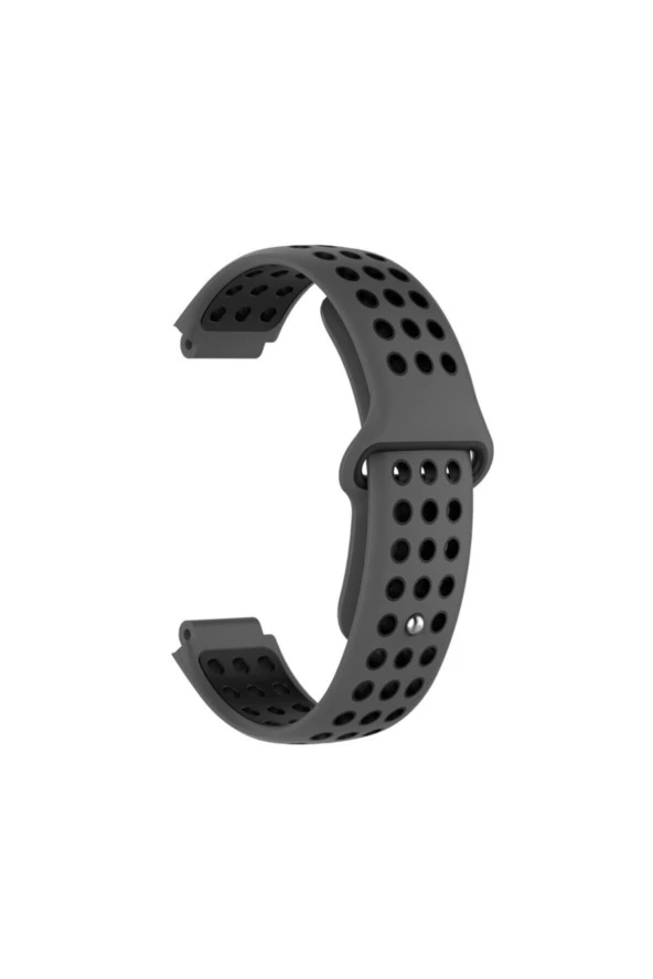 Garmin Approach S20 Için Delikli Silikon Kordon Füme Siyah ürün görseli 1