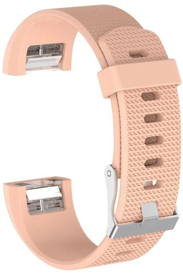 Fitbit Charge 2 Için Small Beden(s Sıze) Silikon Kordon Krem Rengi ürün görseli 1