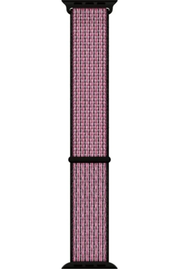 Apple Watch Seri 4 Için 44 Mm Dokuma Kordon Pink Blast\true Berry ürün görseli 1