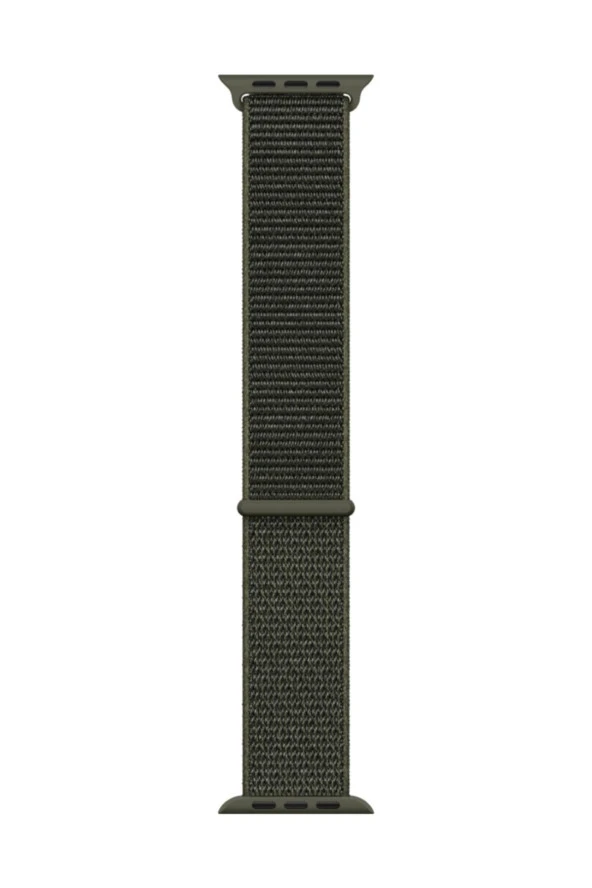 Apple Watch Seri 1 2 3 Için 42 Mm Dokuma Kordon Haki ürün görseli 1