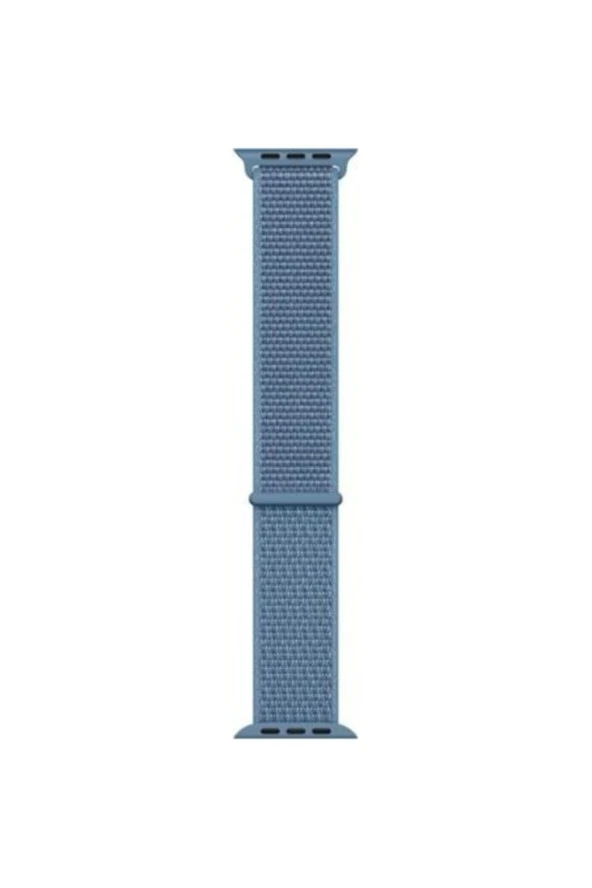 Apple Watch Seri 1 2 3 Için 42 Mm Dokuma Kordon Duman Mavi(cape Cod Blue) ürün görseli 1