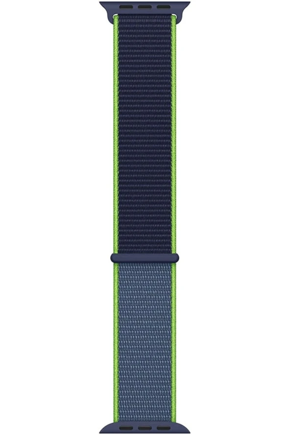 Apple Watch Seri 5 Için 44 Mm Dokuma Kordon Neon Yeşil ürün görseli 1