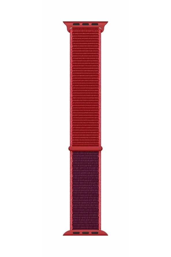 Apple Watch Seri 4 Için 44 Mm Dokuma Kordon Product Red ürün görseli 1