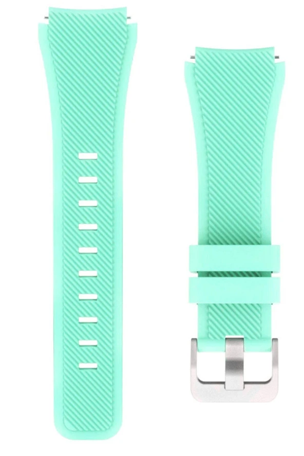 Amazfit Gtr 47 Mm(A1902) Için Silikon Kordon Turkuaz ürün görseli 1