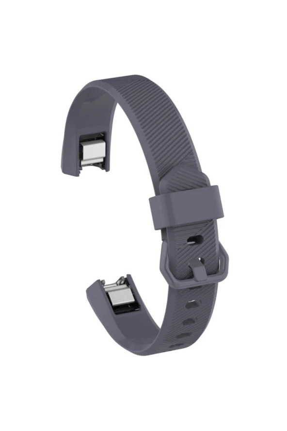 Fitbit Alta Hr Small Beden(s Sıze) Uyumlu Tokalı Silikon Kordon Gri ürün görseli 1