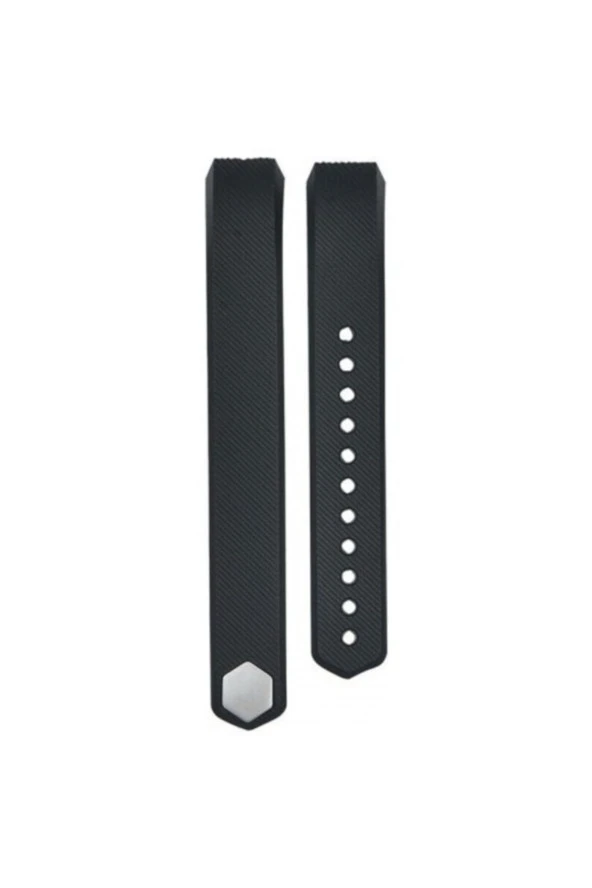 Fitbit Alta Hr Uyumlu Large Beden(l Sıze) Silikon Kordon Siyah ürün görseli 1