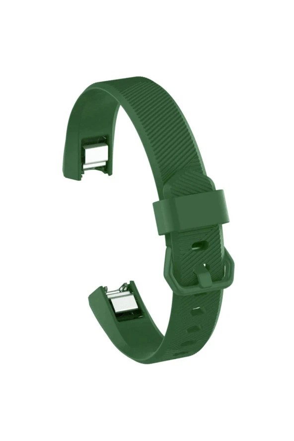 Fitbit Alta Hr Uyumlu Large Beden(L SIZE) Tokalı Silikon Kordon Yeşil ürün görseli 1