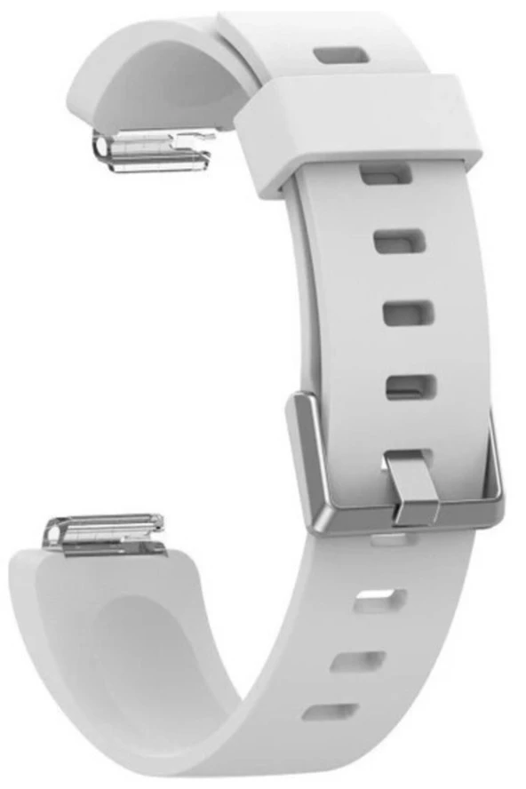 Fitbit Ace 2 Uyumlu Large Beden(l Sıze) Silikon Kordon Beyaz ürün görseli 1