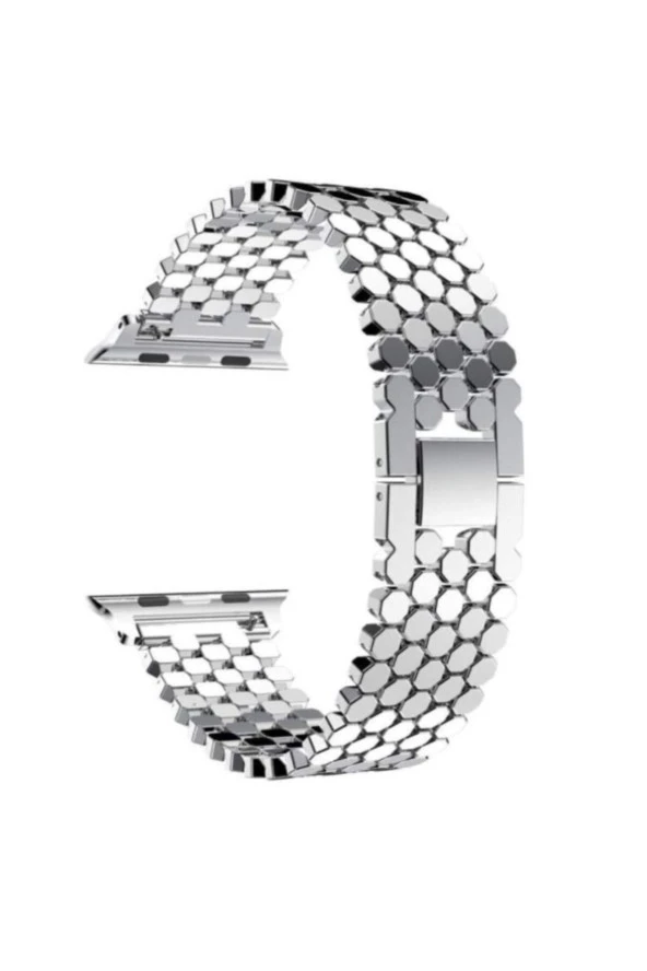 Apple Watch 1 2 3 4 Için 38 - 40 Mm Sekizgen Metal Kordon ürün görseli 1