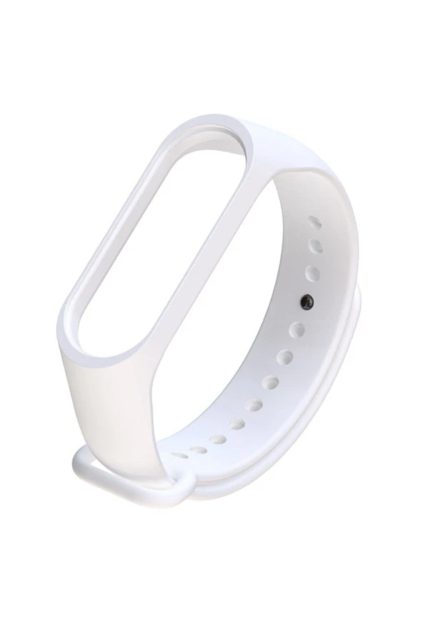 Beyaz Xiaomi Mi Band 4 Için Silikon Kordon Kayış ürün görseli 1