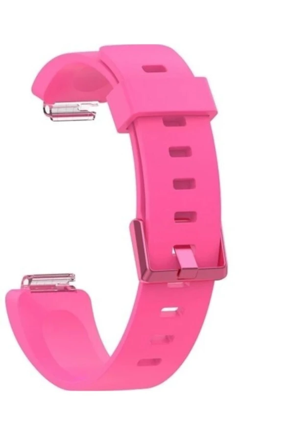 Pembe Fitbit Inspıre Hr Uyumlu Silikon Kordon ürün görseli 1