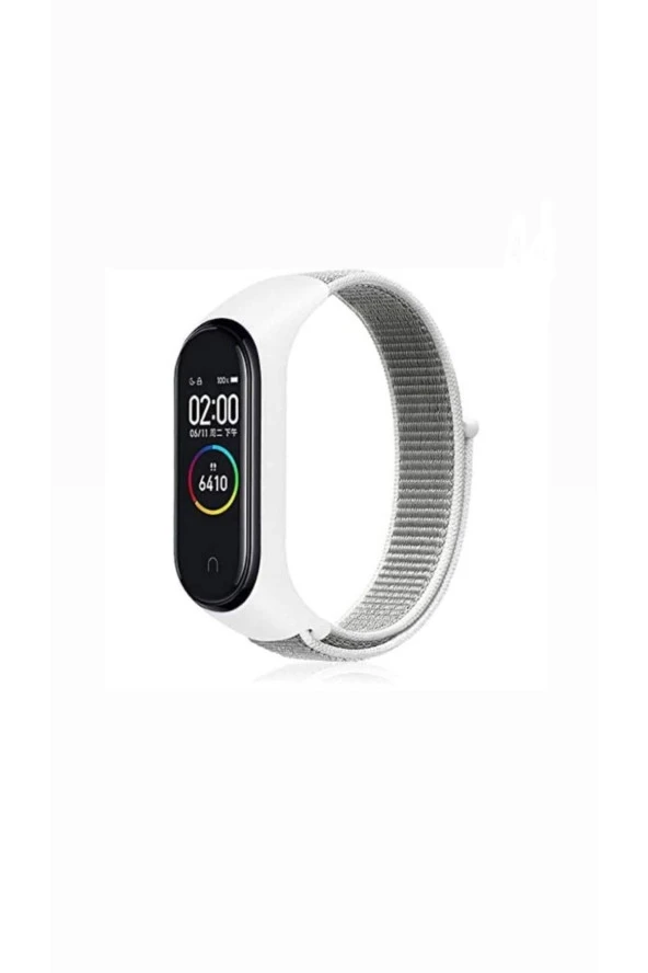 Amazfit Band 5-6 Dokuma Beyaz Kordon ürün görseli 1