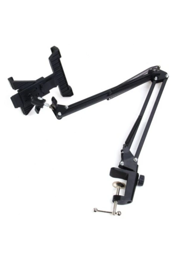 Siyah Huawei Matepad 10.8 Uyumlu Metal Masa Tutucu ürün görseli 1