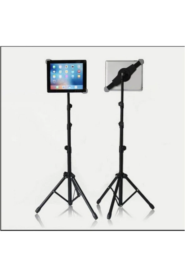 7-11 Inch Tabletler Için 360 Derece Döner Başlıklı Tripod Tutucu ürün görseli 1