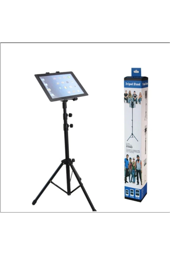 Universal 7-12 Inch Tabletler Için Tripod Tablet Tutucu ürün görseli 1
