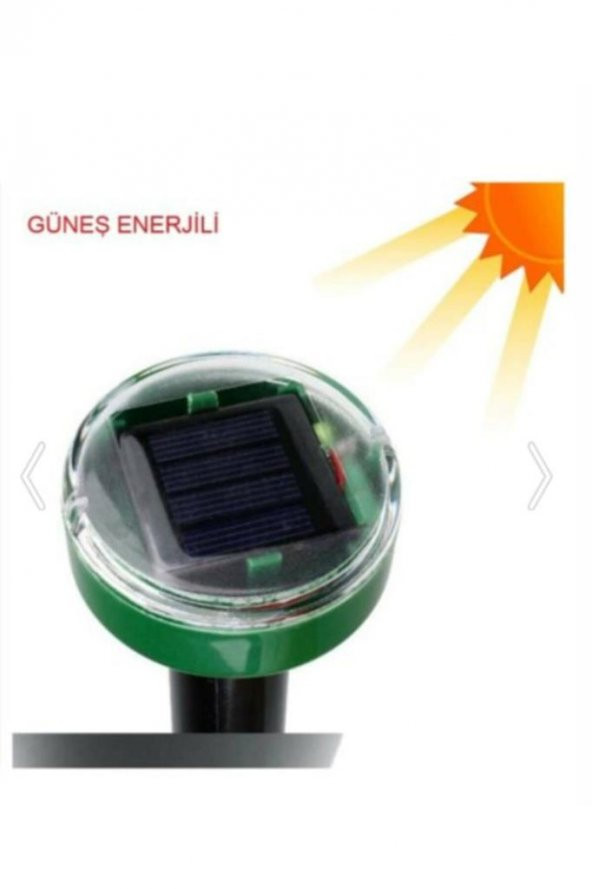 Solar Güneş Enerjili Akrep,Köstebek,Yılan Fare Kovucu 650m Etkili Yuvarlak ürün görseli 1