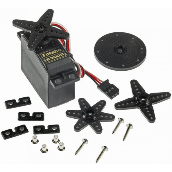 ARDUİNO S3003 12KG 180 SERVO MOTOR ürün görseli 1