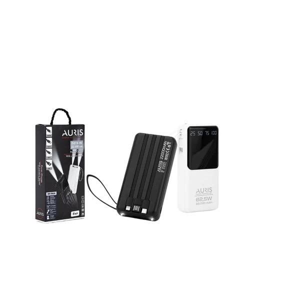AURIS ARS-YM539 22.000 mAh 82.5W Powerbank ürün görseli 1