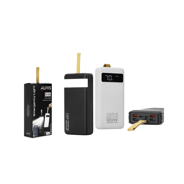 AURIS ARS-T158 32.000 mAh 120W Powerbank ürün görseli 1