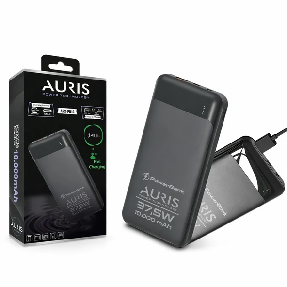 Auris ARS-PD13 10.000 mAh Powerbank (37.5W) ürün görseli 1