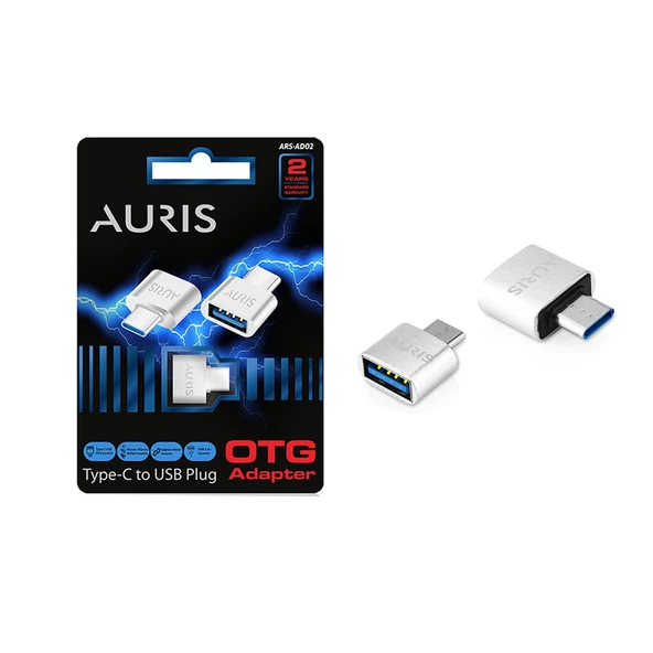 Auris AD02 Type-C To USB Dönüştürücü OTG ürün görseli 1