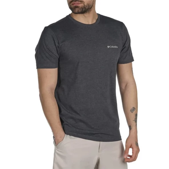 Columbia Csc Basic Logo™ Shirt Erkek Tişört ANTRASİT ürün görseli 1