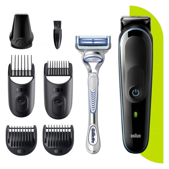 Braun MGK 3342 7si 1 Arada Erkek Bakım Seti + Gillette ürün görseli 1