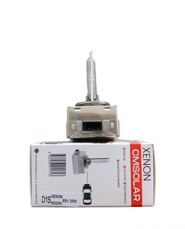 CMSOLAR D1S XENON AMPUL 6000 K 85V 35W ürün görseli 1