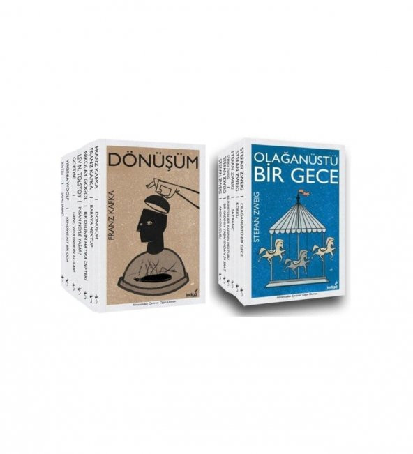 İndigo Kitap Modern Dünya Klasikleri 7 Kitap Takım - Modern Klasik Stefan Zweig 6 Kitap Set ürün görseli 1