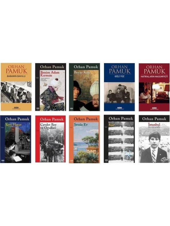 Orhan Pamuk Seti - Orhan Pamuk ürün görseli 1