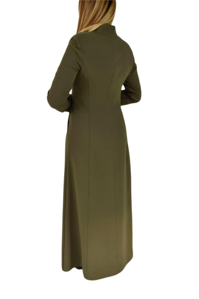 Kadın Fermuarlı Ferace BGL-P3046 - Resim 8