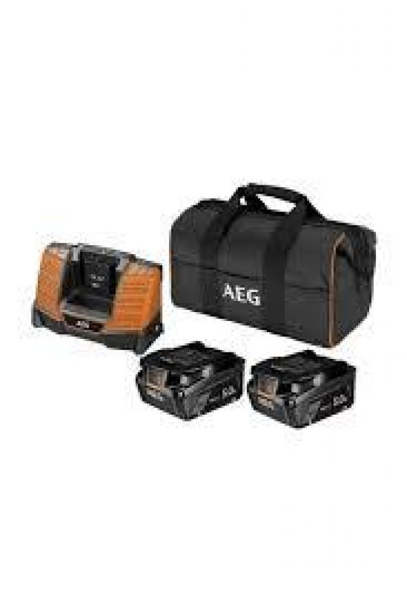 Aeg Akü+Şarj Cihazı Seti SET LL1850 SHD 2x5.0 AH ürün görseli 1