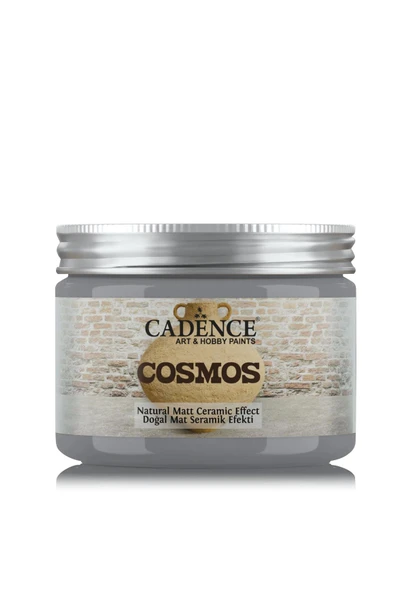 COSMOS DOĞAL MAT SERAMİK EFEKT CS-11 DUMAN GRİ 150 ML ürün görseli 1