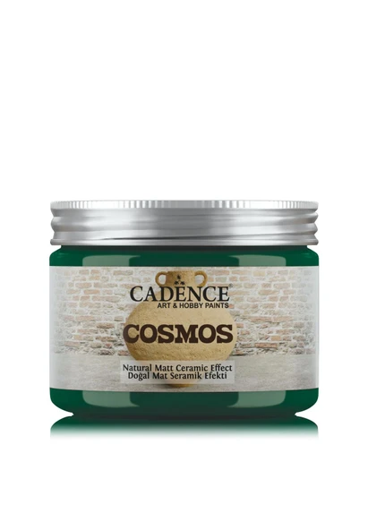COSMOS DOĞAL MAT SERAMİK EFEKT CS-12 ZÜMRÜT YEŞİLİ150ML ürün görseli 1