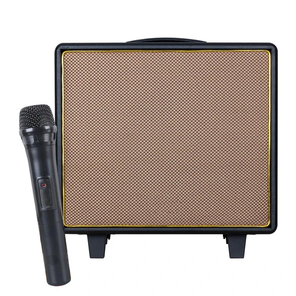 Shile GT-10 El Mikrofonlu Taşınabilir Hoparlör Seyyar Anfi Usb Bluetooth Sd ürün görseli 1