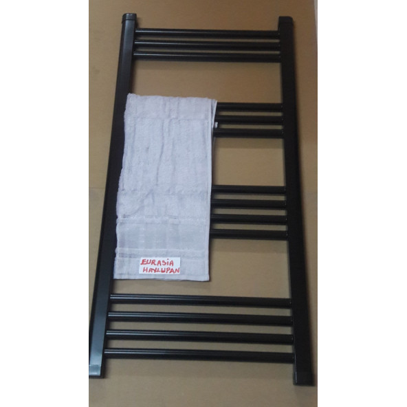 EURASİA 500X1400 18 BORULU SİYAH HAVLUPAN ürün görseli 1